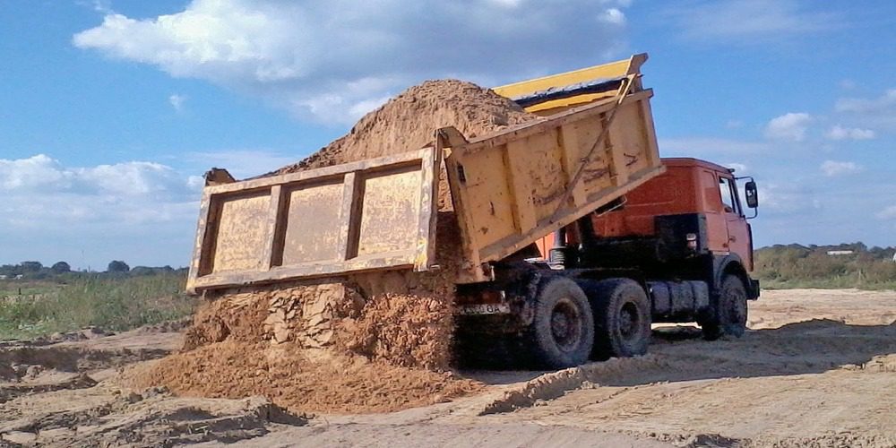 Доставка песка в Тойворово
