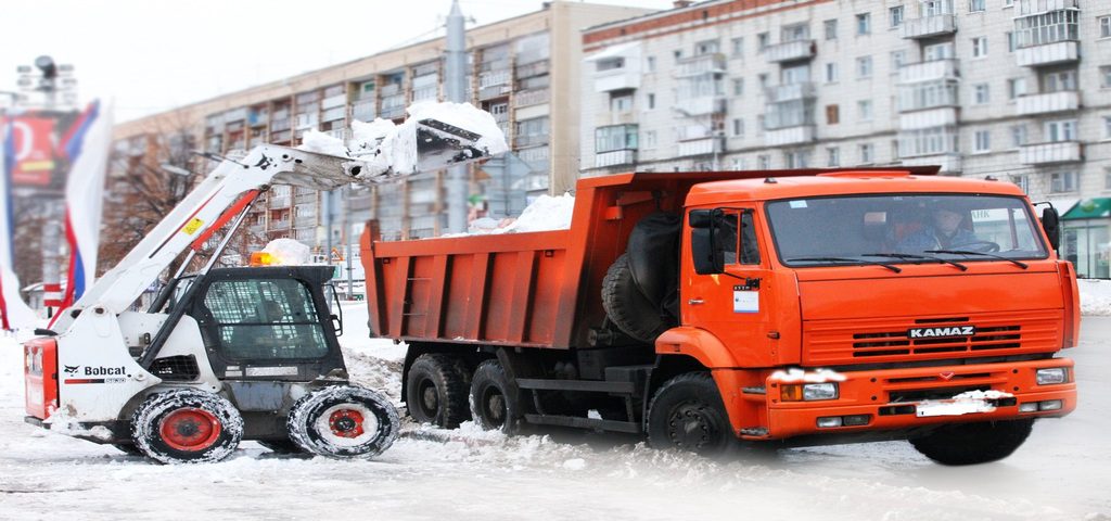 Вывоз снега в Репино