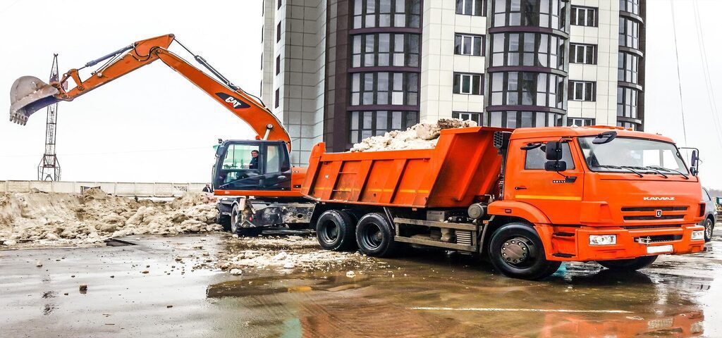 Вывоз снега в Сестрорецке