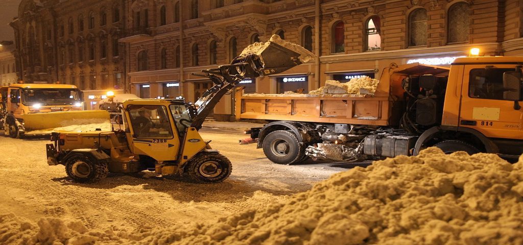 Вывоз снега в Лахте