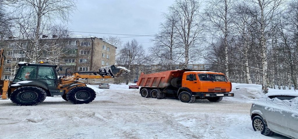 Вывоз снега в Ольгино Приморский район СПб