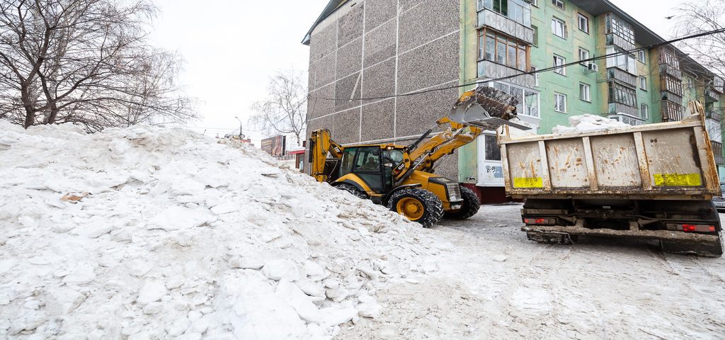 Вывоз снега в Светлановском